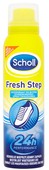 SCHOLL Fresh Step Антиперспирантный дезодорант для ног - это препарат, который благодаря содержащимся в нем ингредиентам обладает свойствами, восстанавливающими жизненную силу уставшим ногам, охлаждает и оставляет приятный запах
